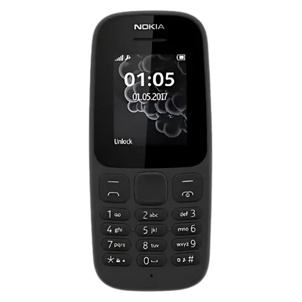 Mobitel mobile new new nokia 105 classic (dual sim) slider phone in UK, classic mobile phone all colors Image